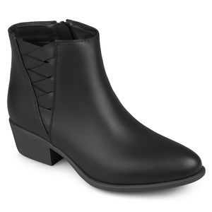 Journee Estell Black Booties